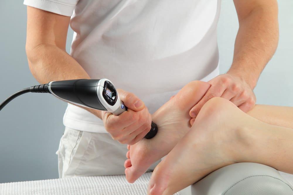 Shockwave Therapy in Portland on foot arch